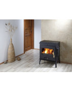 Plieninė krosnelė Haas Sohn Arctic su kaitviete, 12 kW