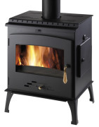 Plieninė krosnelė Haas Sohn Arctic su kaitviete, 12 kW