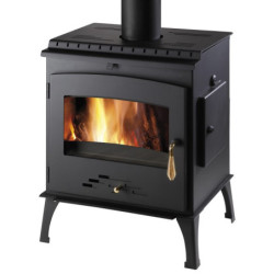 Plieninė krosnelė Haas Sohn Arctic su kaitviete, 12 kW