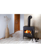 Plieninė krosnelė Haas Sohn Arctic su kaitviete, 12 kW