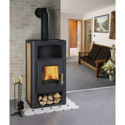 Krosnelė Haas Sohn Kalmar II su šilumokaičiu, 15 kW