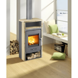 Plieninė krosnelė Haas Sohn Livorno, 7 kW