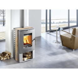 Plieninė krosnelė Haas Sohn Malung Rainbow, 8 kW