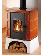 Plieninė krosnelė Haas Sohn Eboli su šilumokaičiu, 13 kW