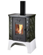 Plieninė krosnelė Haas Sohn Empoli AL su šilumokaičiu, 13 kW