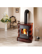 Plieninė krosnelė Haas Sohn Manta su kokliniu viršumi, 7 kW