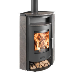 Plieninė krosnelė Haas Sohn Aroso Granito, 8 kW