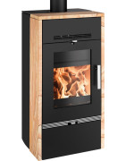 Plieninė krosnelė Haas Sohn Farum su šilumokaičiu, 15 kW