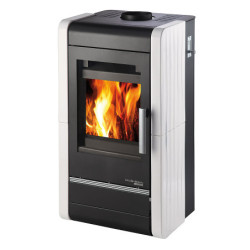 Plieninė krosnelė Haas Sohn Savona su šilumokaičiu, 10 kW