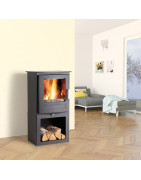 Plieninė krosnelė Haas Sohn Levanger, 6 kW