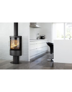 Plieninė krosnelė Hwam 3110c ant pjedestalo, 7 kW