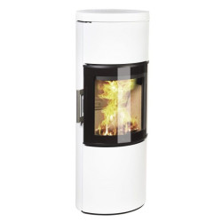 Plieninė krosnelė Hwam 3130m Balta, 7 kW