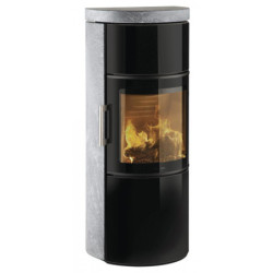 Plieninė krosnelė Hwam 3520c su muilo akmens apdaila, 7 kW