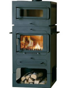 Plieninė krosnelė Hwam Classic 4 su orkaite, 8 kW