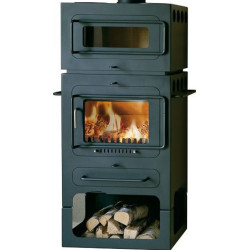Plieninė krosnelė Hwam Classic 4 su orkaite, 8 kW