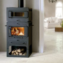 Plieninė krosnelė Hwam Classic 4 su orkaite, 8 kW