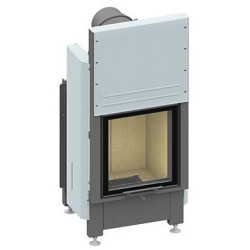 Plieninis židinio ugniakuras Schmid Lina 4545h, 8 kW