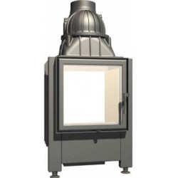 Plieninis židinio ugniakuras Schmid Lina TV 4545s, 8 kW