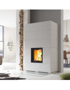 Plieninis židinio ugniakuras Schmid Lina 4551s, 8 kW