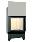 Plieninis židinio ugniakuras Schmid Lina 4551h, 8 kW