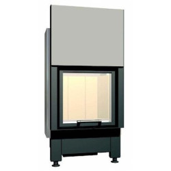 Plieninis židinio ugniakuras Schmid Lina 4551h, 8 kW