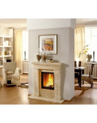 Plieninis židinio ugniakuras Schmid Lina 4557h, 8 kW