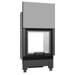 Plieninis židinio ugniakuras Schmid Lina TV 4557h, 8 kW