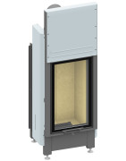 Plieninis židinio ugniakuras Schmid Lina 4580h, 8 kW