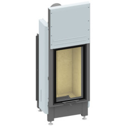 Plieninis židinio ugniakuras Schmid Lina 4580h, 8 kW