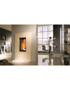 Plieninis židinio ugniakuras Schmid Lina 4580h, 8 kW