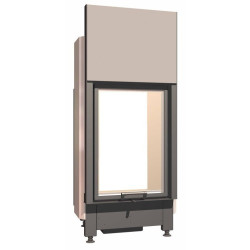 Plieninis židinio ugniakuras Schmid Lina TV 4580h, 8 kW