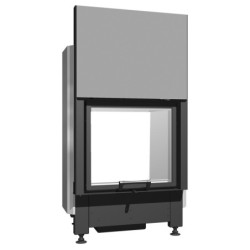 Plieninis židinio ugniakuras Schmid Lina TV 5545h, 7 kW