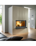 Plieninis židinio ugniakuras Schmid Lina TV 5545h, 7 kW