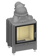 Plieninis židinio ugniakuras Schmid Lina 5551s, 7 kW