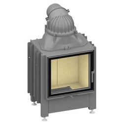 Plieninis židinio ugniakuras Schmid Lina 5551s, 7 kW