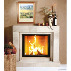 Plieninis židinio ugniakuras Schmid Lina 5551h, 7 kW