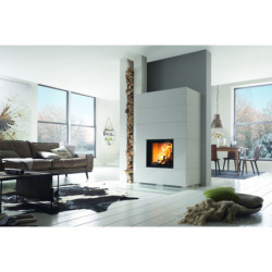 Plieninis židinio ugniakuras Schmid Lina TV 5551s, 7 kW