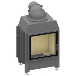 Plieninis židinio ugniakuras Schmid Lina 5557s, 7 kW