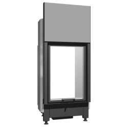 Plieninis židinio ugniakuras Schmid Lina TV 5580h, 7 kW