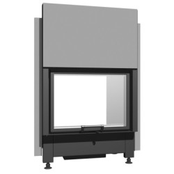 Plieninis židinio ugniakuras Schmid Lina TV 6745h, 11 kW