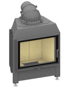 Plieninis židinio ugniakuras Schmid Lina 6751s, 11 kW