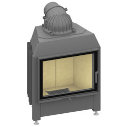 Plieninis židinio ugniakuras Schmid Lina 6751s, 11 kW