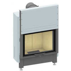 Plieninis židinio ugniakuras Schmid Lina 6757h, 11 kW