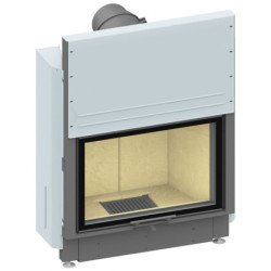 Plieninis židinio ugniakuras Schmid Lina 7345h, 11 kW