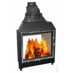 Plieninis židinio ugniakuras Schmid Lina TV 7357s, 11 kW