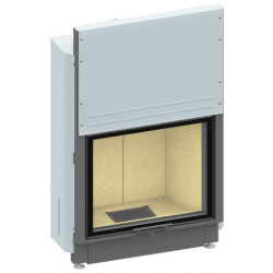 Plieninis židinio ugniakuras Schmid Lina 7363h, 11 kW