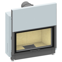 Plieninis židinio ugniakuras Schmid Lina 8751h, 10 kW