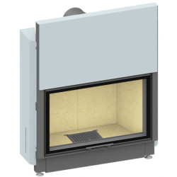 Plieninis židinio ugniakuras Schmid Lina 8757h, 10 kW