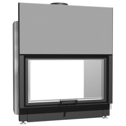 Plieninis židinio ugniakuras Schmid Lina TV 8757h, 10 kW