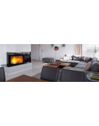 Plieninis židinio ugniakuras Schmid Ekko L 67(45)51, 10 kW